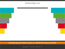 Tablet Screenshot of danityhooligan.com
